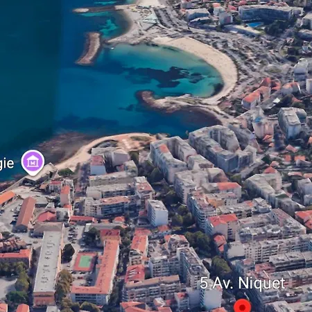 Paradis Cotier 6 Couchages * Antibes